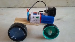 how to make a very simple car - motor car