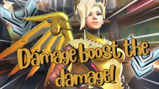 Platinum Mercy VOD Review- Change your Blue Beam | Console GM Mercy Main - Overwatch