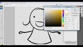 How to color in Lineart (Photoshop & Paint Tool Sai)