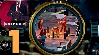 Hitman Sniper 2 : World of Assassins Gameplay (ios,Android) screenshot 1