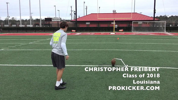 Christopher Freibert, Kicker Punter, Class of 2018