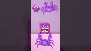 Purple King Crab Mukbang - Eight Girl Numberblocks