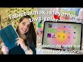 Tablet almak isteyenlere tavsiyeler // Tabletimde neler var & nasıl not tutuyorum 🤓