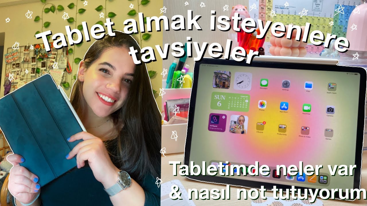 Tablet almak isteyenlere tavsiyeler // Tabletimde neler var & nasıl not tutuyorum 🤓