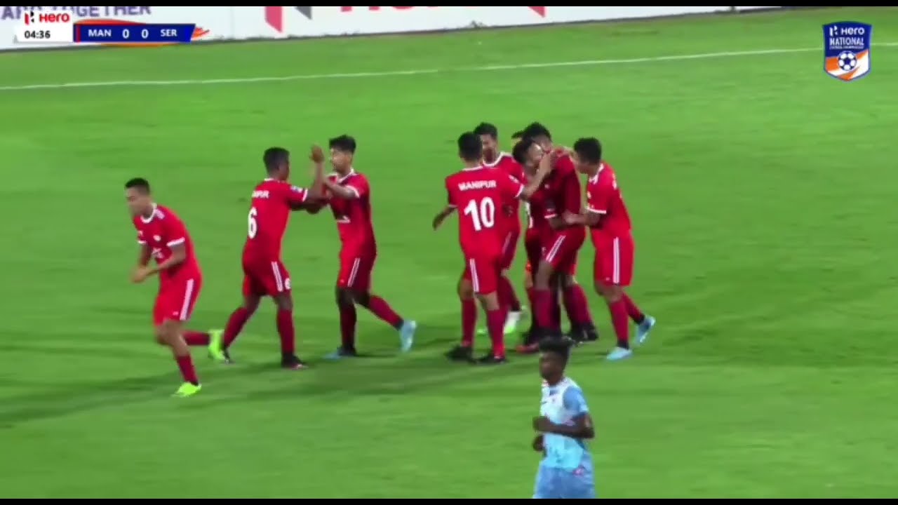 Hero 75th NFC for Santosh Trophy 2021-22 |Top Goals of Manipur
