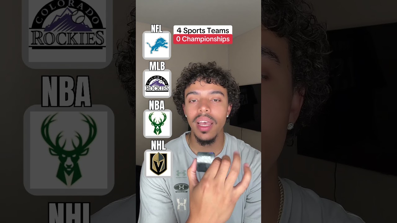 4 Sports Teams 0 Championships 🔥 