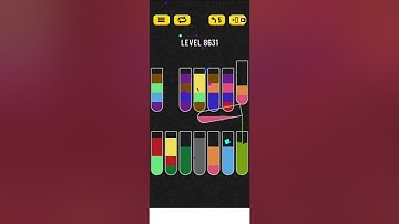 water sort puzzle level 1631