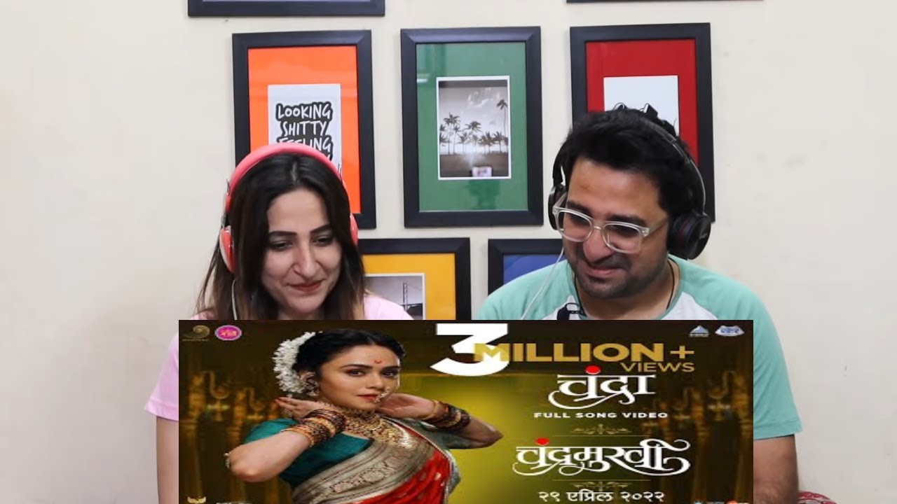 Pak Reacts to Chandra Official Song | Chandramukhi | Marathi Song 2022 | Ajay - Atul feat. Shreya