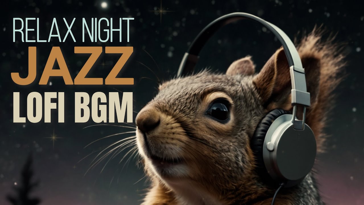 Late Night Jazz Vibes for a Calm Soul – Moonlit Forest, Starry Sky & Peaceful Relaxation