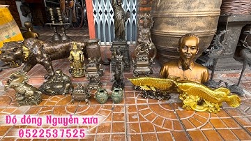 Ngày 23/11 Tượng Hổ đồng to _ Tượng Bác Hồ _ Cá Ngân Long _  #đồcổ #đồđồng#đồđồngNguyễnXưa