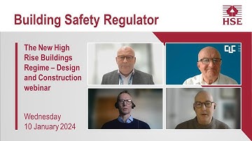 The new high rise buildings regime - design and construction webinar (January 2024)