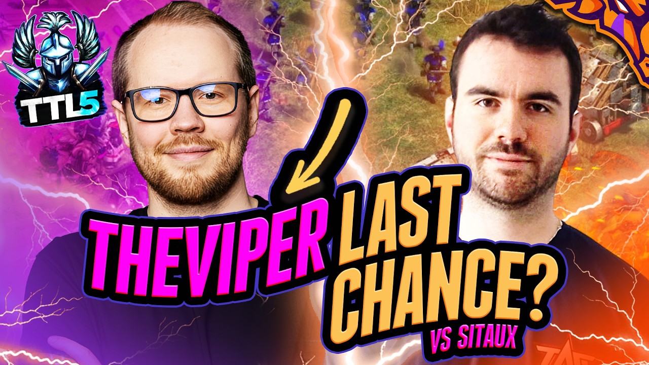 Sitaux vs TheViper almost last chance for the Snake
