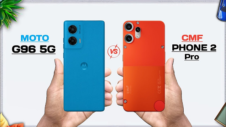 Motorola G96 5g Vs CMF Phone 2 Pro