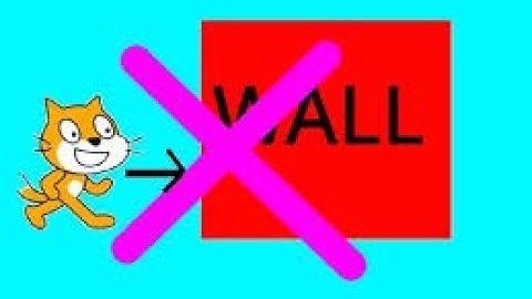How To Make A Sprite Not Go Through A Wall In Scratch!
