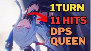 Jingliu Insane Damage Potential | Up to 11 Attacks | Honkai Star Rail