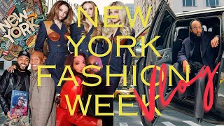 Fashion Week Vlog: Sergio Hudson, NYFW Event 2024, Backstage + More! #nyfw #vlog