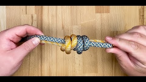 How To Tie Two Ropes Together | Tutorials For Climbing, Fishing, Boating