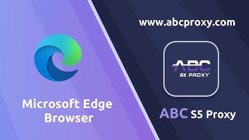 Use ABCProxy to configure the proxy service in Microsoft Edge #socks5 #residentialproxy