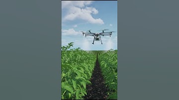 AI Farming:Robots Spraying Crops with Laser Precision #shorts  #AIinFarming #Drones