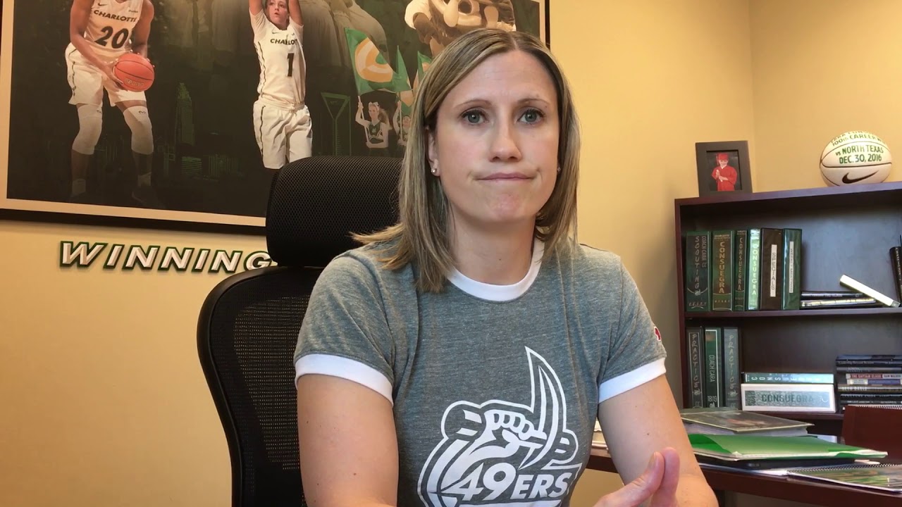charlotte-49ers-wbb-cara-consuegra-releases-2019-20-schedule-youtube