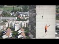 Thót tim với cuộc đua marathon trên những sợi dây treo lơ lửng cách 100m so với mặt đất
