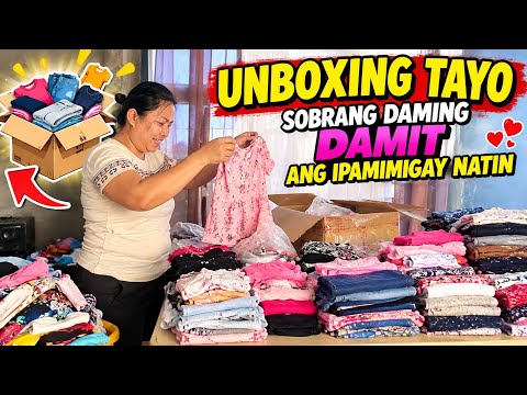 UNBOXING GALING SA SPONSOR MAY IBIBIGAY TAYO PARA SA MGA SCHOLAR NG KALINGAP