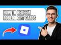 How To Redeem Roblox Gift Card on Mobile (iPhone &amp; Android Guide 2026)
