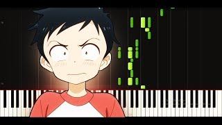 Miniatura de "Karakai jouzu no takagi-san OP (FULL) - Iwanai kedo ne. [Piano tutorial + SHEETS] // Synthesia"