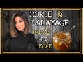 COMO hacer una técnica de BALAYAGE OMBRE blonde hair y CORTE de CABELLO tutorial peluquería