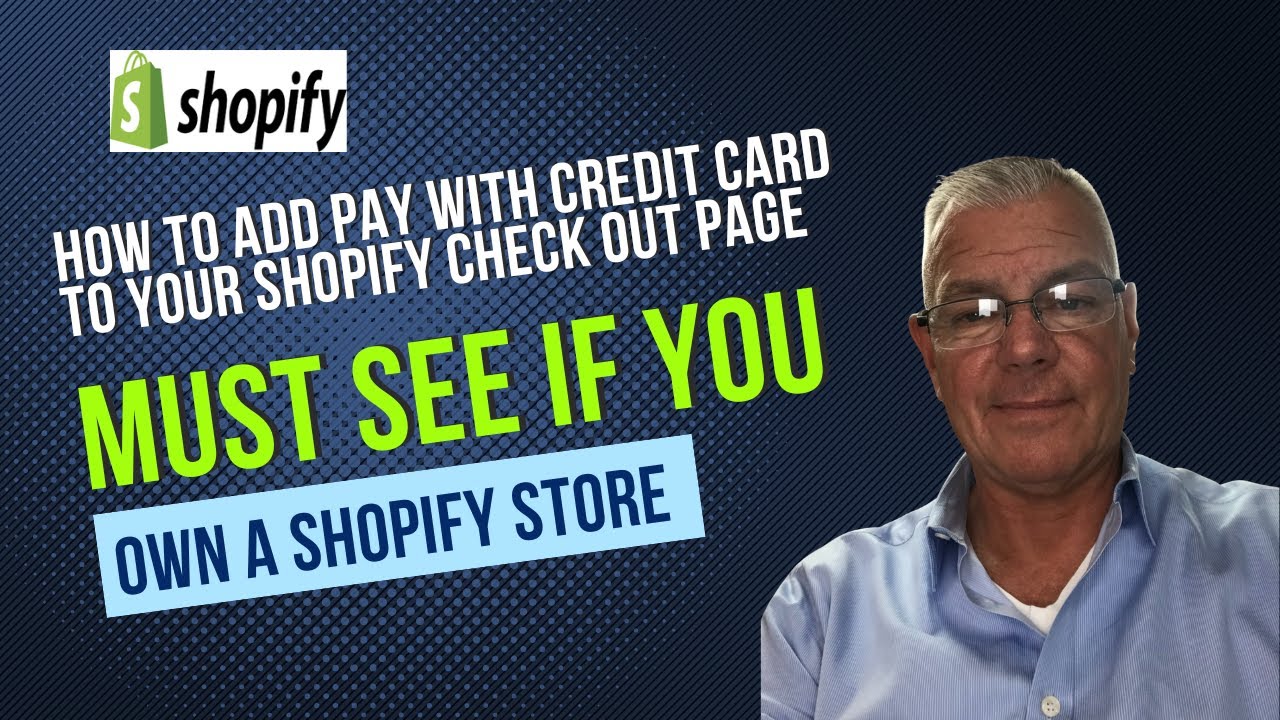 How To Add Credit & Debit Card Smart Buttons in Shopify 💰💰 YouTube
