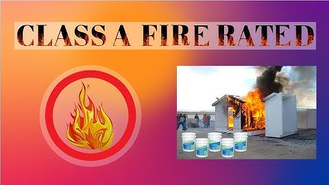 Class A Fire Rated
