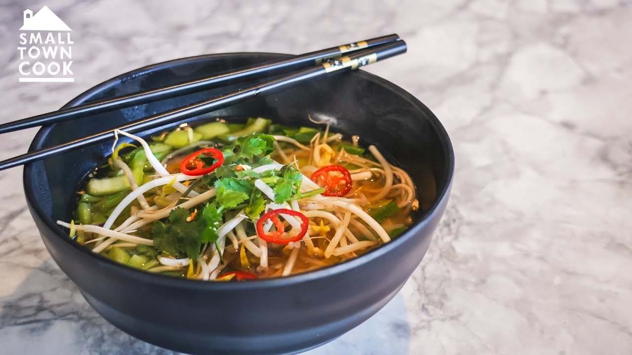 Chicken Miso Broth with Soba Noddles YouTube