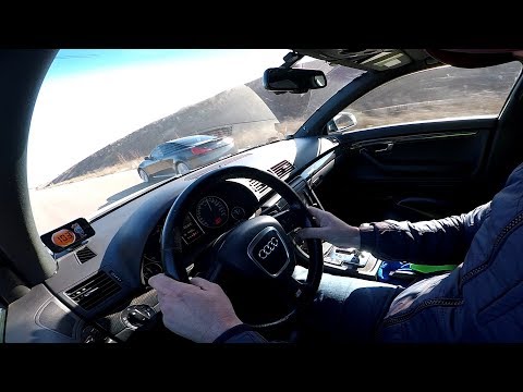 Audi S4 (4.2)   vs   Infiniti G37s  ...  Батл  " атмо - моторов " ...