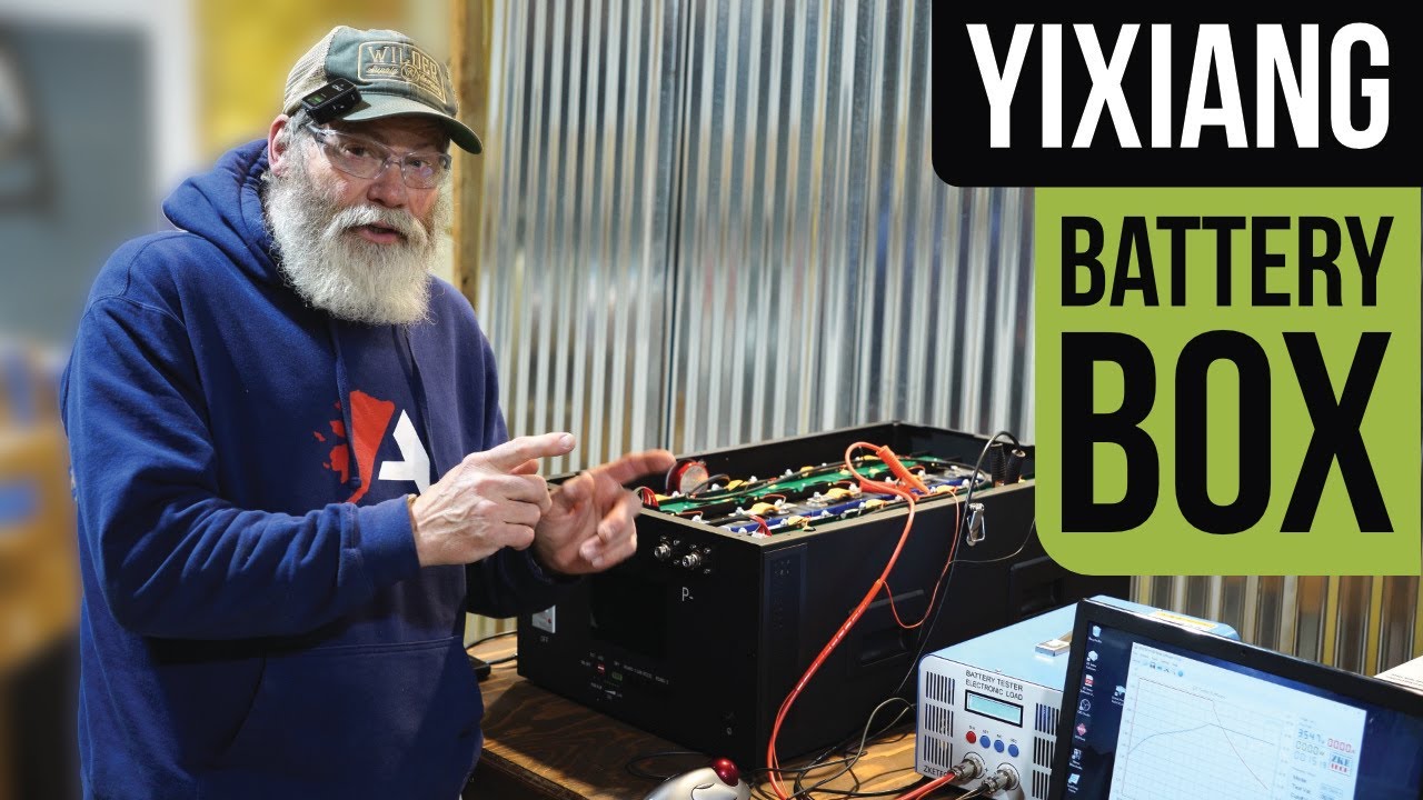 Самодельный бокс для литиевых батарей YiXiang - полная сборка.