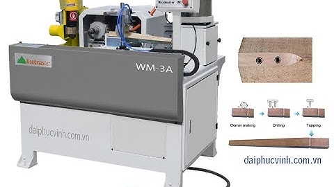 Máy phay tubi khoan cấy sò chân ghế Woodmaster