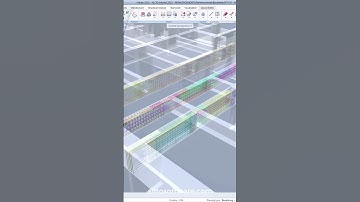 Automated Beam Reinforcement PythonParts in ALLPLAN version 4.0
