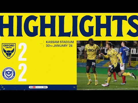 Oxford Utd Portsmouth Goals And Highlights