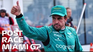 Information Fernando alonso Miami Grand Prix Post Race interview #f1 #fernandoalonso Update