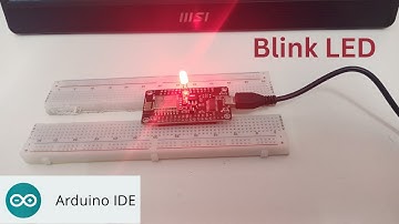 Knipperende LED | Node MCU | Arduino ide | IoT
