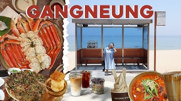 DU LỊCH GANGNEUNG PHẦN 1: CƠM RANG SÒ HUYẾT,  HẢI SẢN CUA TUYẾT, CÀ PHÊ SỮA NGÔ & BTS BUS | RẮN BÉO