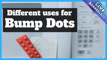 Bump Dots and Tactile Markers: What they are and different ways of using them! #LiveAccessible