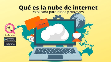 Qué es la nube o "cloud" de internet explicada para niños y mayores