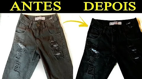 Como voltar a cor da roupa que desbotou?