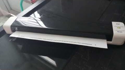 Hướng dẫn cài đặt máy scan Plustek S410