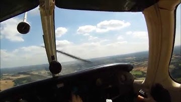 Gatwick Zone Transit in Turbo Arrow (with ATC subtitles)