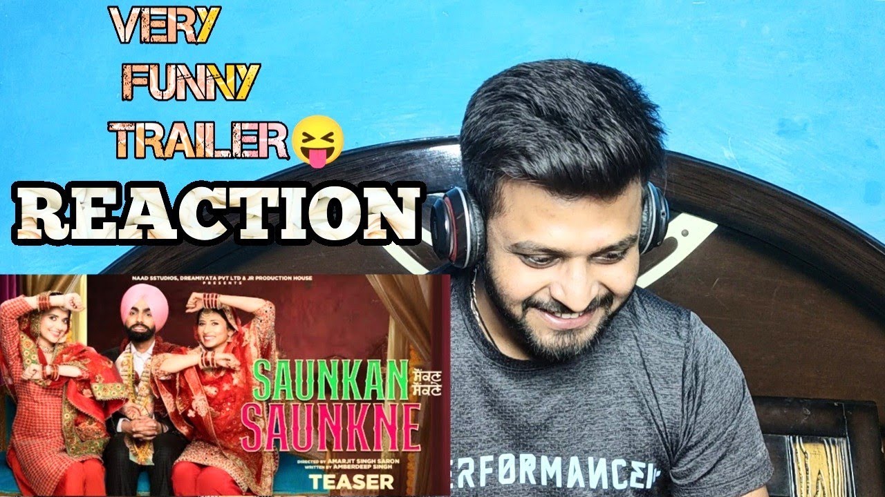 Reaction on Saunkan Saunkne( official Teaser) | Ammy virk | Nimrat | Khaira | sargun mehta |