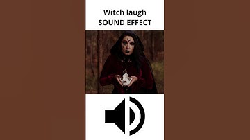 Witch laugh sound effect