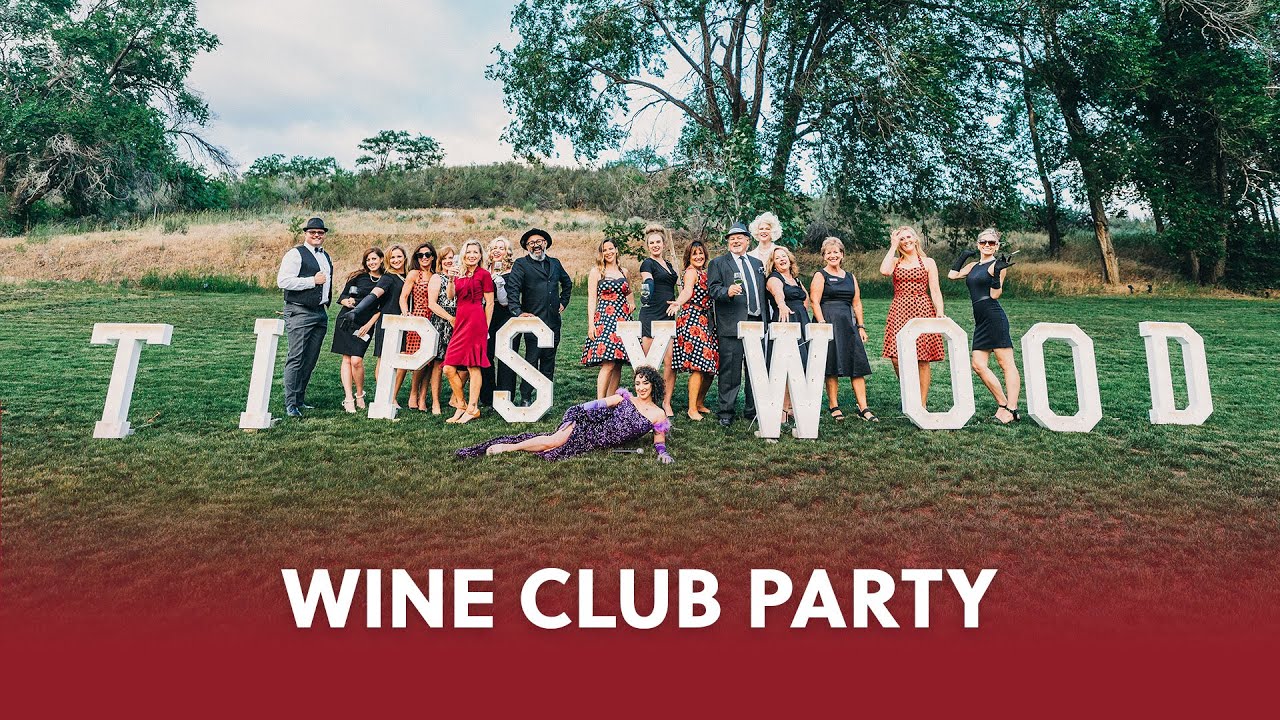 "Tipsywood" Wine Club Party (Spring 2023) YouTube