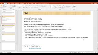 12.2 Create First CDS View | SAP ABAP on HANA Net Worth