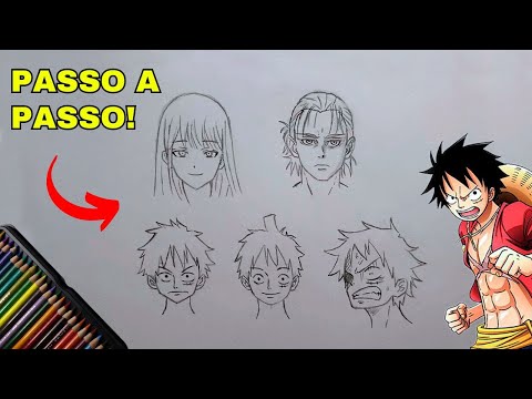 Como Desenhar Nariz e Boca de Anime Fácil